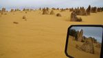 nambung pinnacles mit spiegelfoto